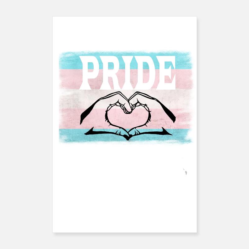 Transgender Pride Poster 60x90 cm