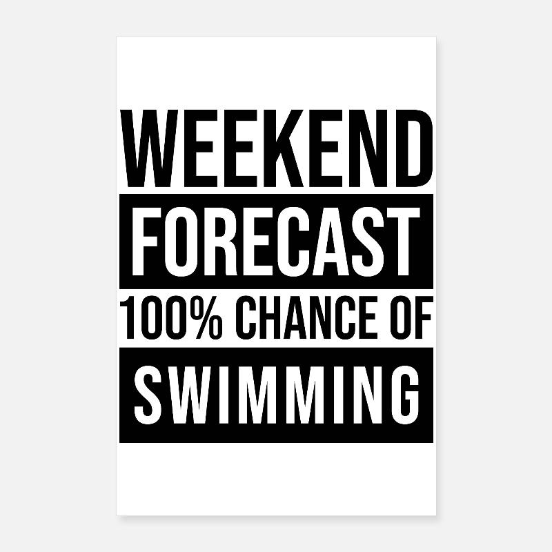 Swim Poster 24" x 35" (60x90 cm)