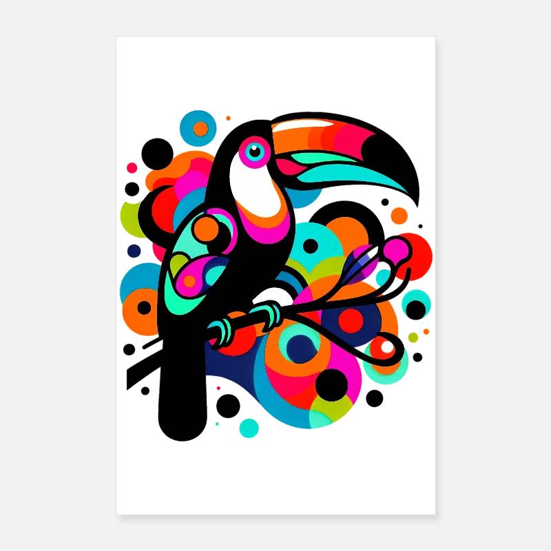 Tukan Poster 60x90 cm