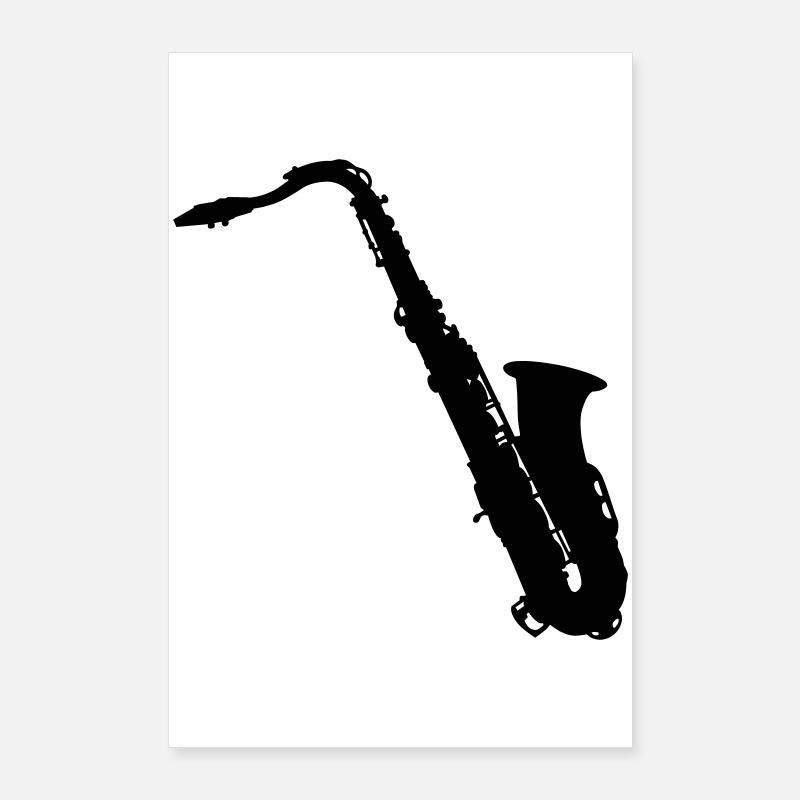 saxophone Poster 60 x 90 cm