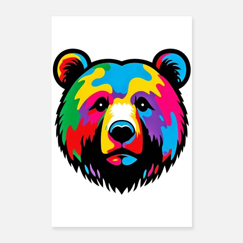 Bär Poster 60x90 cm