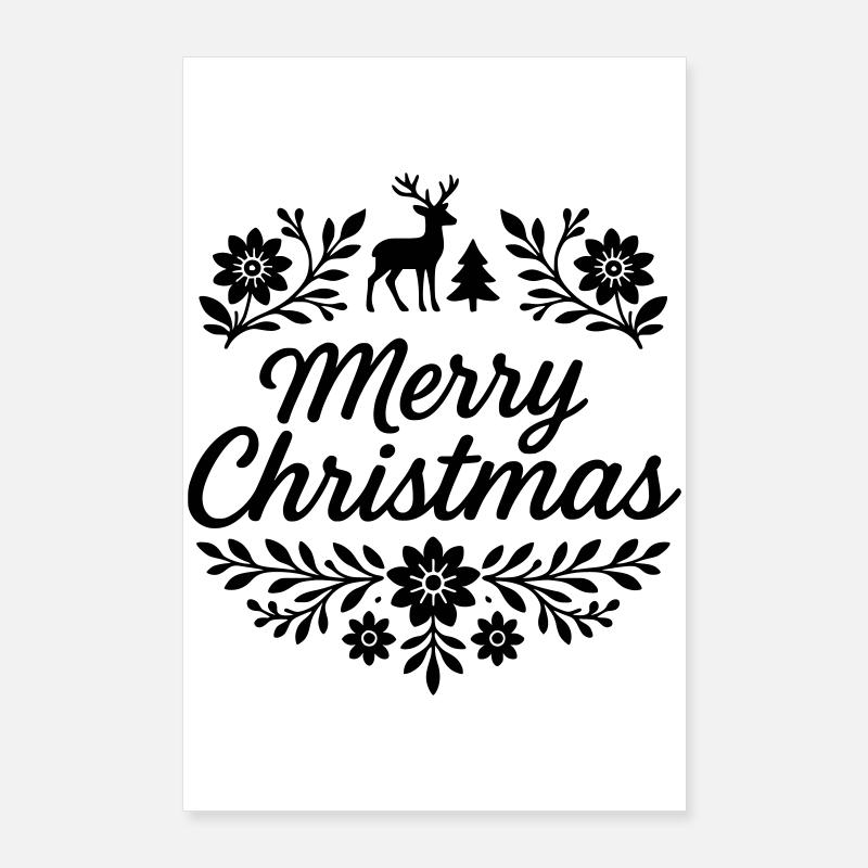 Christmas Poster 24" x 35" (60x90 cm)