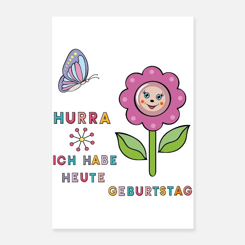 Birthday Poster 24" x 35" (60x90 cm)