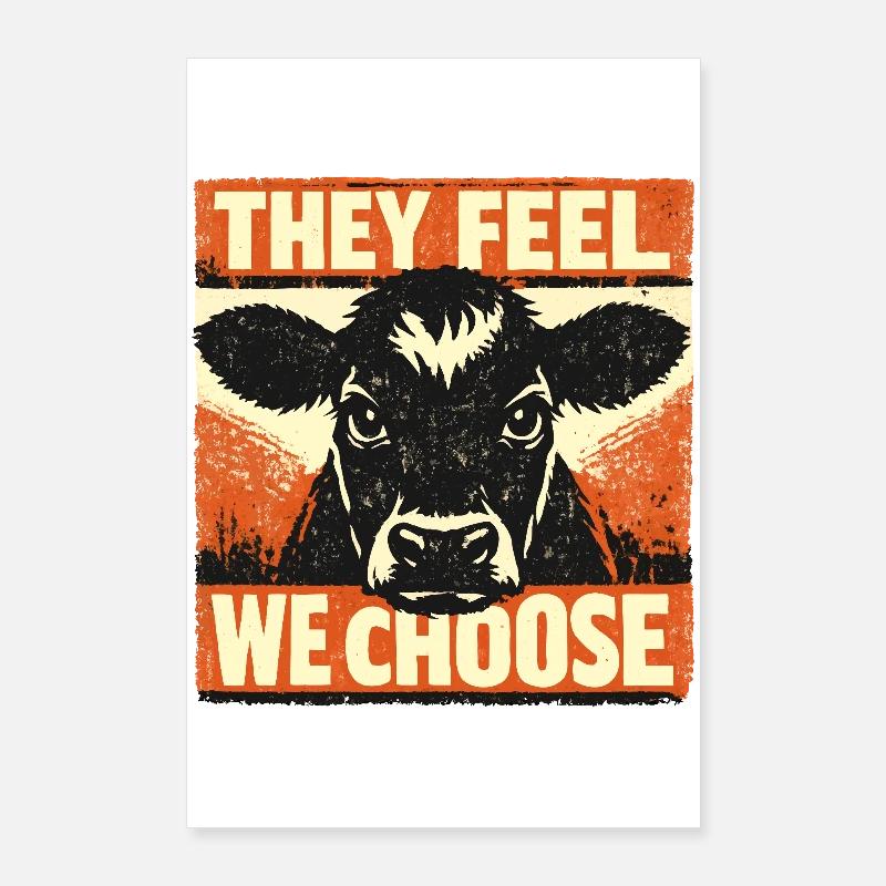 Tierwohl Poster 60x90 cm