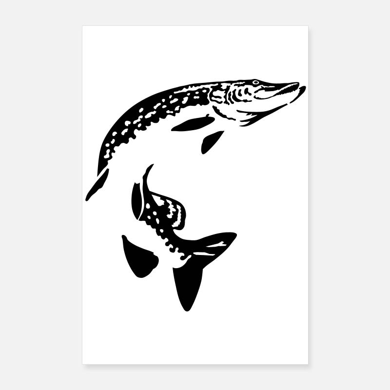 hecht Poster 24" x 35" (60x90 cm)