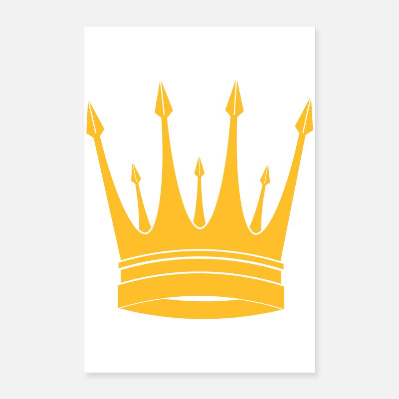 Krone / König / Crown / King Poster 60x90 cm