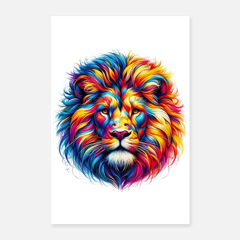 Löwe Poster 60x90 cm