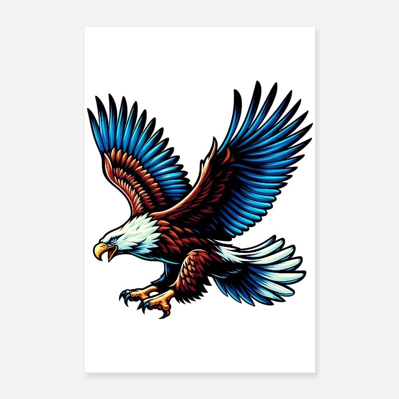 Adler Poster 60x90 cm