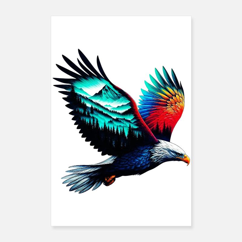 Aigle Poster 60 x 90 cm