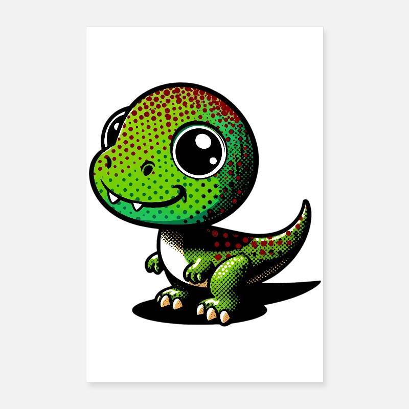 Dinosaur Poster 24" x 35" (60x90 cm)
