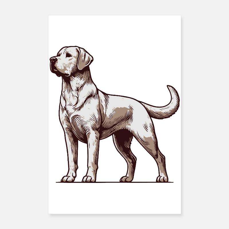 Labrador Poster 24" x 35" (60x90 cm)