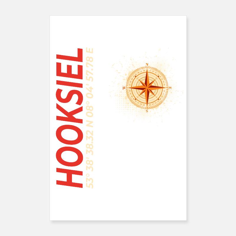 Hooksiel Poster 60x90 cm