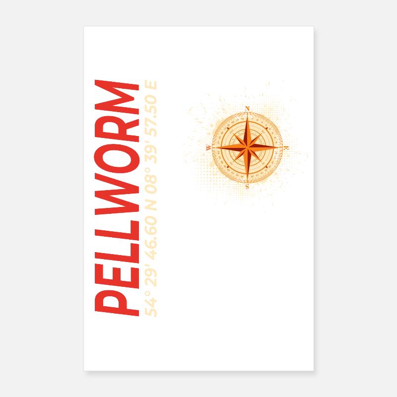 Pellworm Poster 60x90 cm