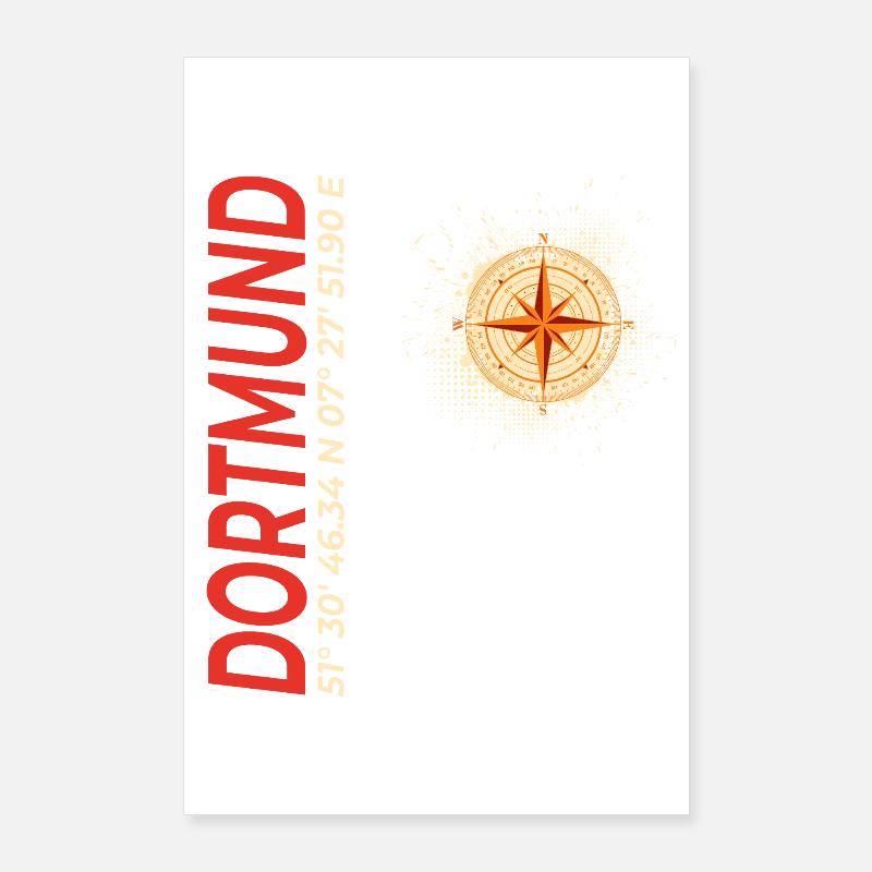 Dortmund Poster 60x90 cm