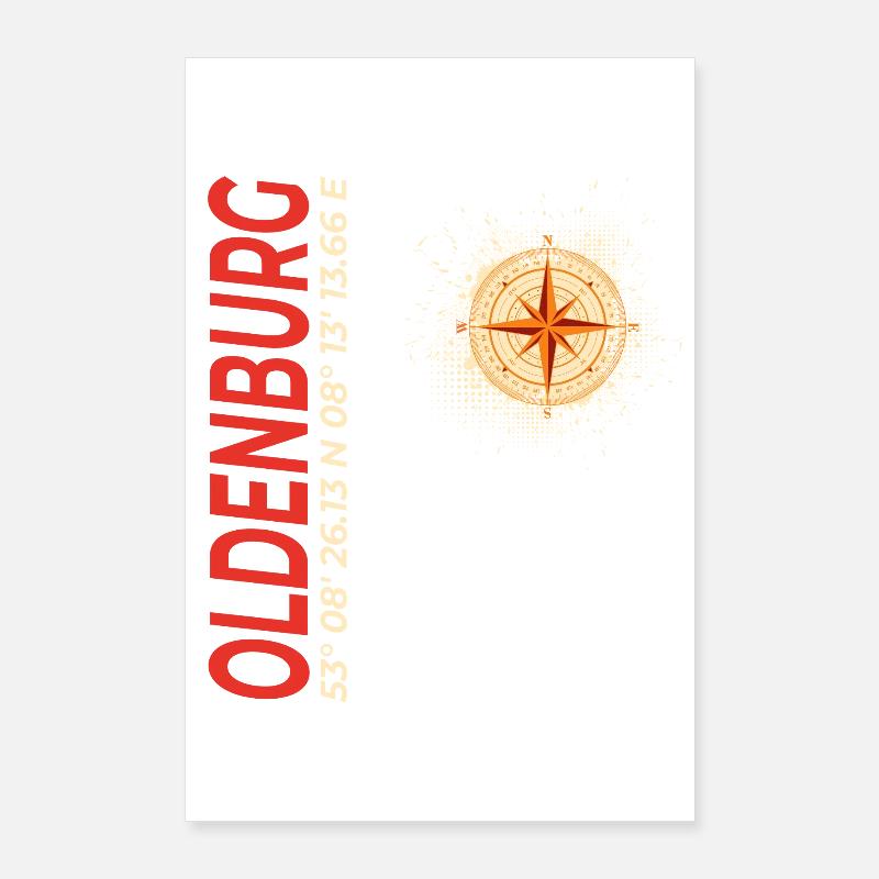 Oldenburg Poster 60x90 cm