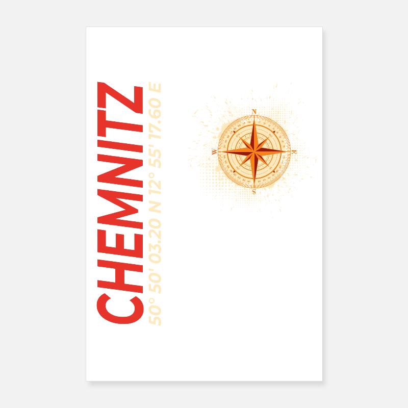 Chemnitz Poster 60x90 cm