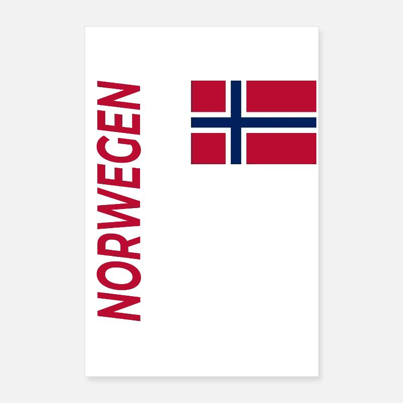 Hardangerfjord Poster 60 x 90 cm