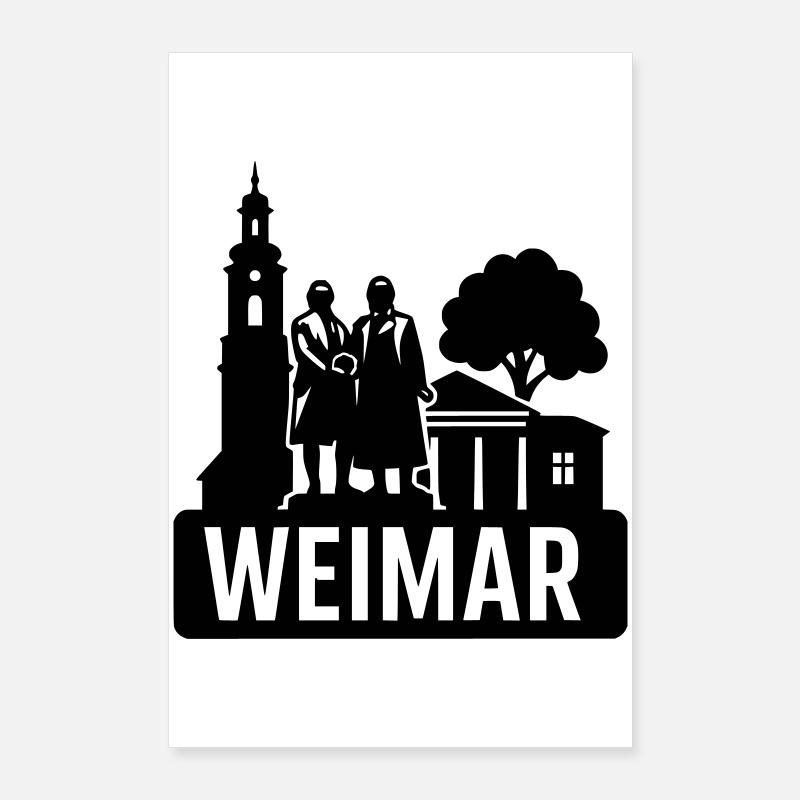 Weimar, Thuringia Poster 24" x 35" (60x90 cm)