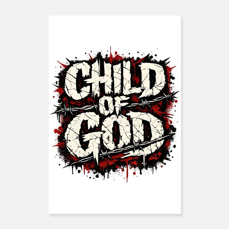Enfant de Dieu Poster 60 x 90 cm