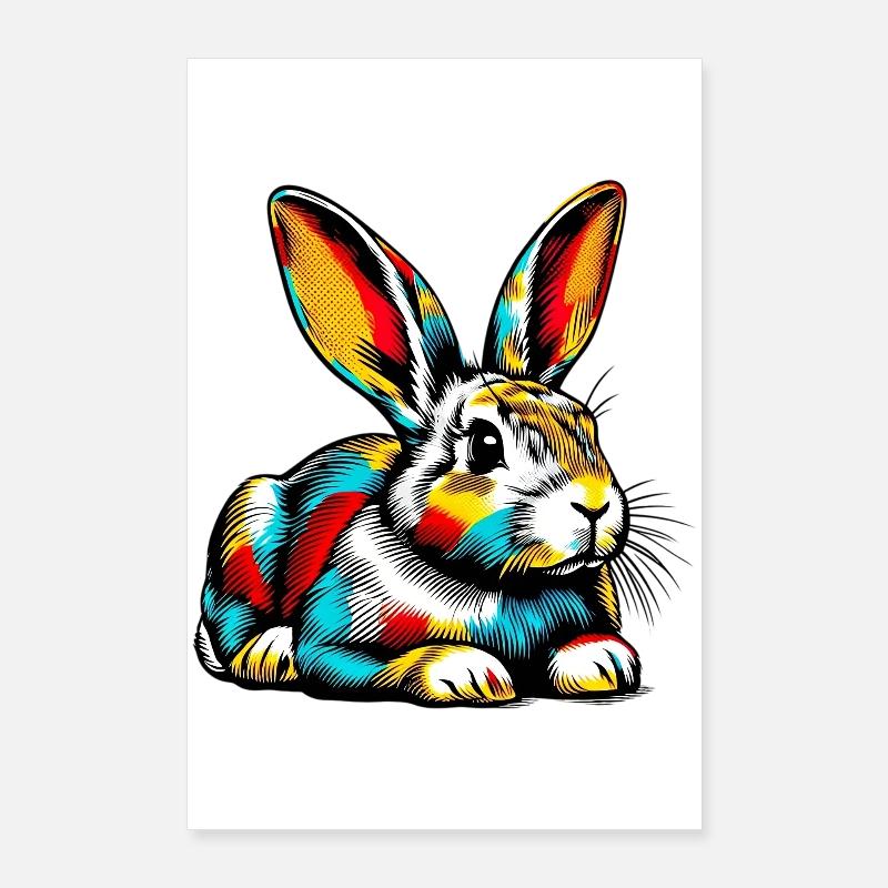 Lapin Poster 60 x 90 cm