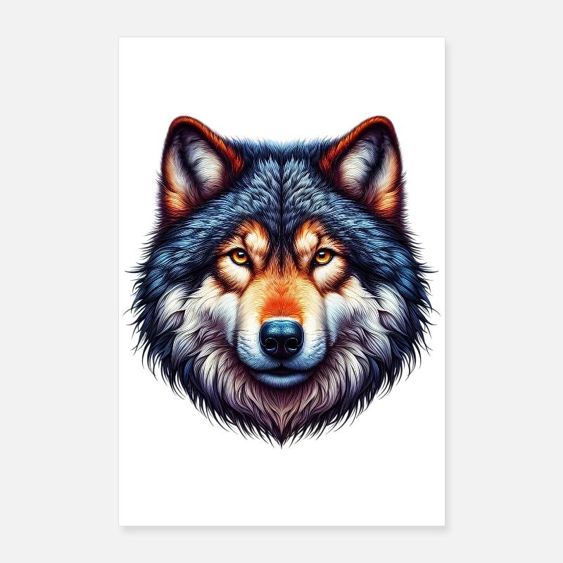 Wolf Poster 60x90 cm