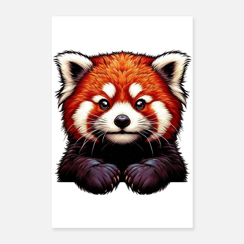 Kleiner Panda Poster 60x90 cm