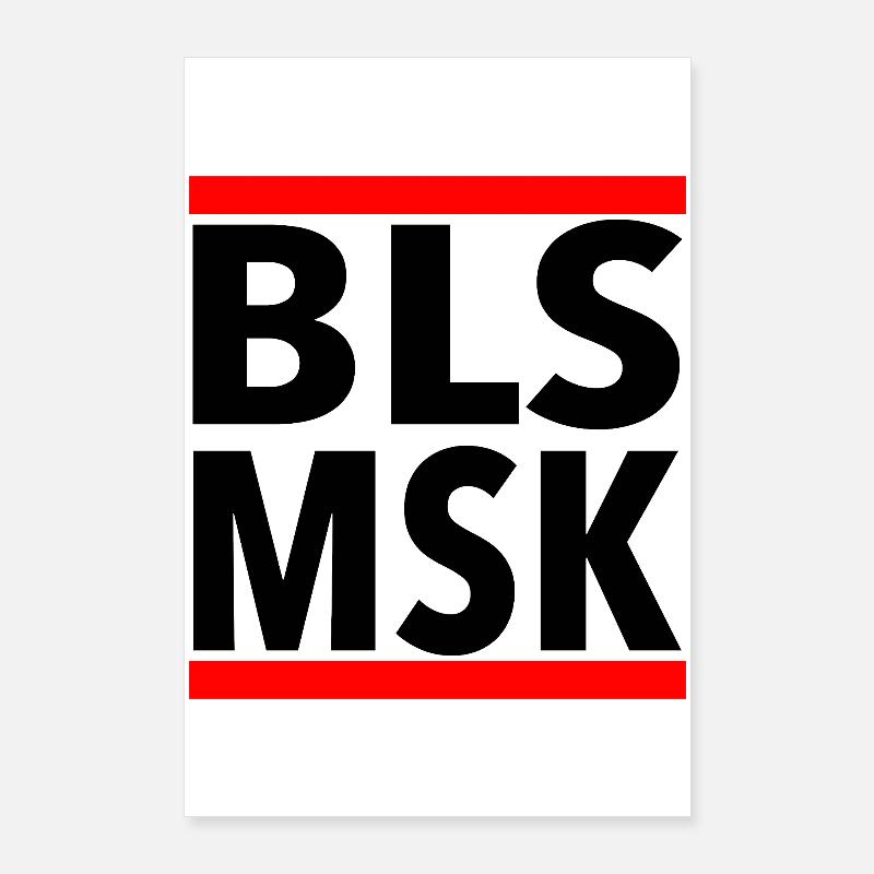BLSMSK Motiv Poster 60x90 cm