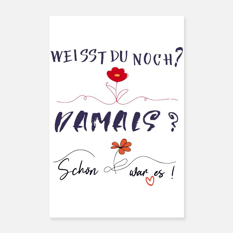 Erinnerung Poster 60x90 cm