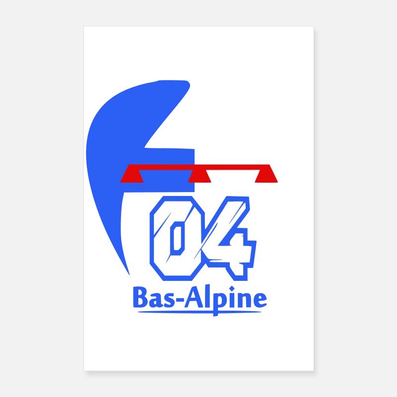 Logo von Bas-Alpine 04 Poster 60x90 cm