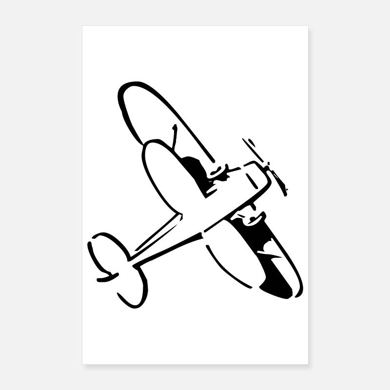 Doppeldecker Poster 60x90 cm