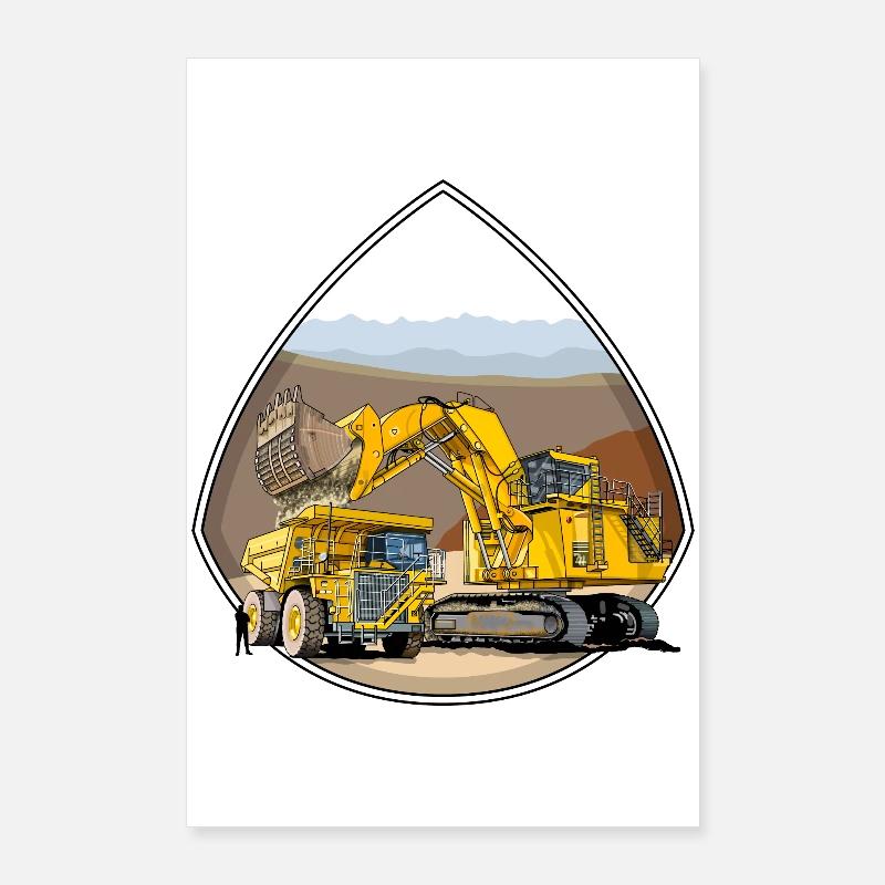 Machines monstrueuses Poster 60 x 90 cm