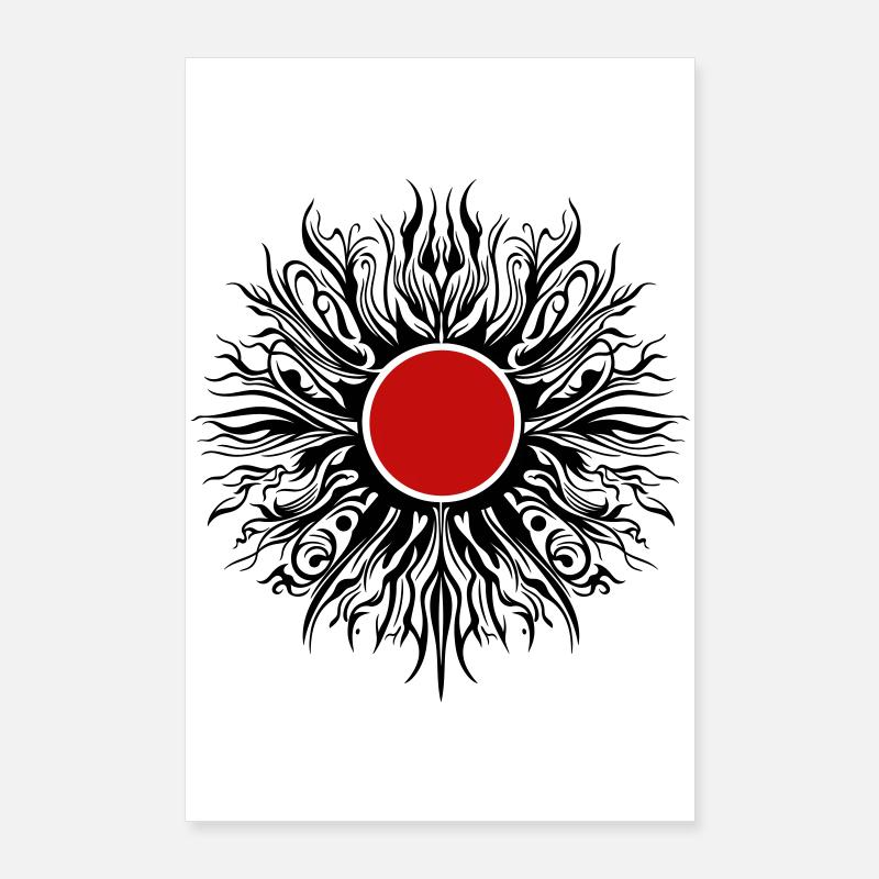 Midsummer Sun Summer Poster 24" x 35" (60x90 cm)