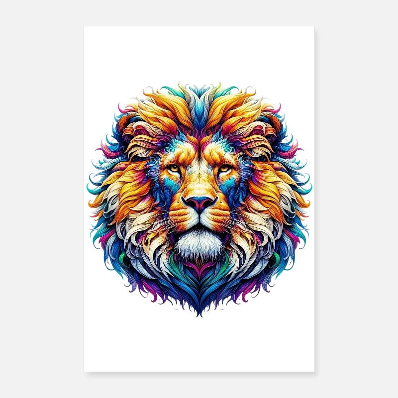 Löwe Poster 60x90 cm