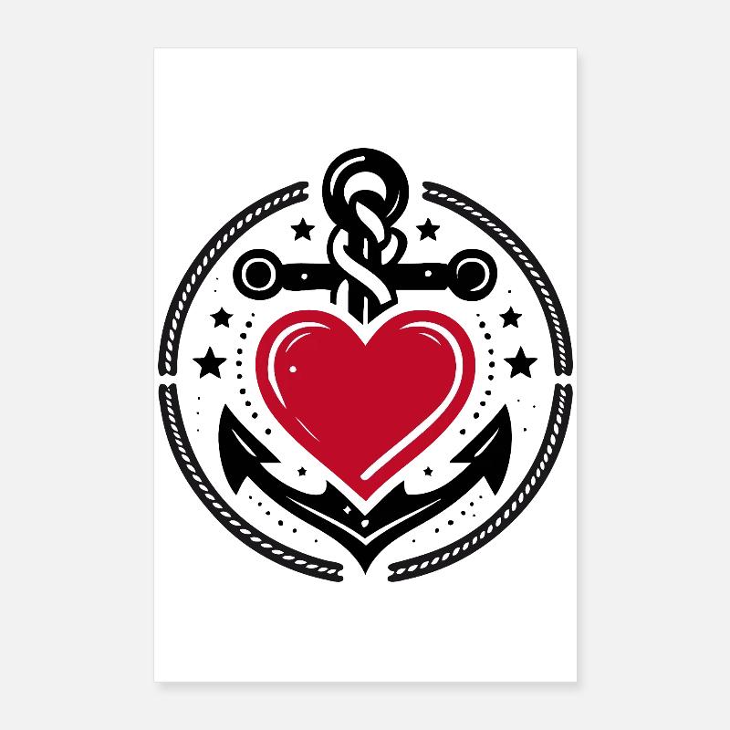 Glaube Liebe Hoffnung Poster 60x90 cm