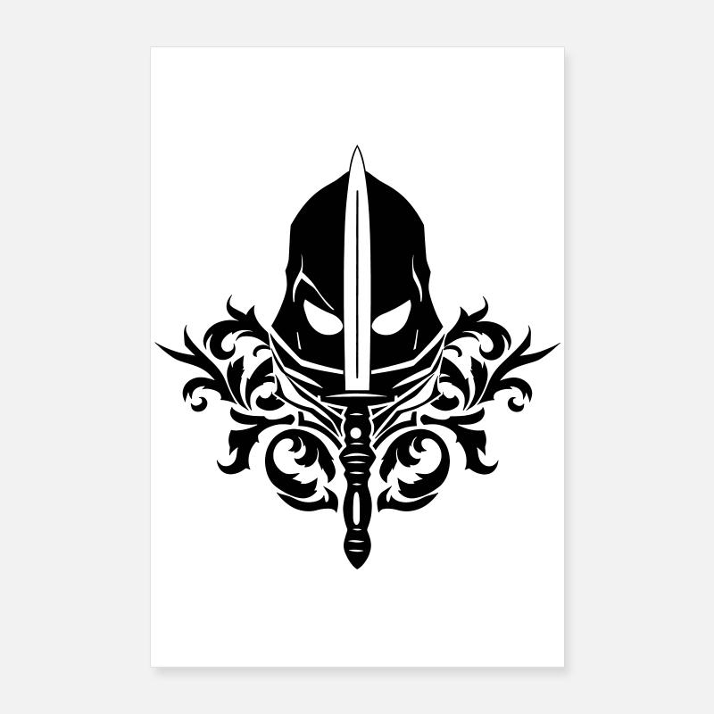 Diebessymbol – Tarnzeichen Poster 60x90 cm