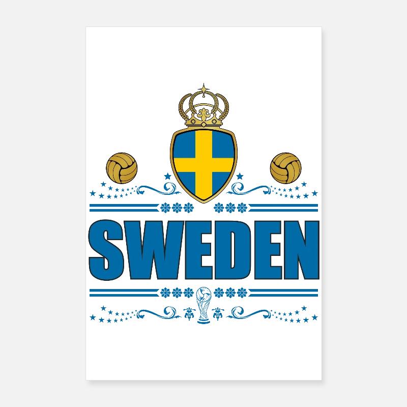 SCHWEDEN Poster 60x90 cm