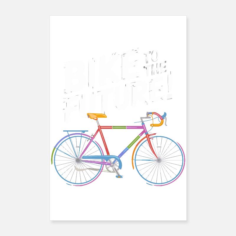 Futuristic Bicycle Design Poster 24" x 35" (60x90 cm)