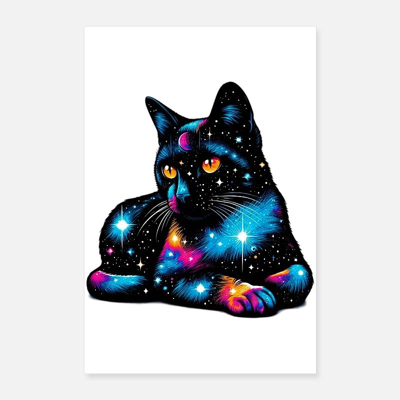 Katze Poster 60x90 cm