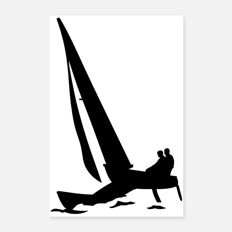 catamaran Poster 60 x 90 cm