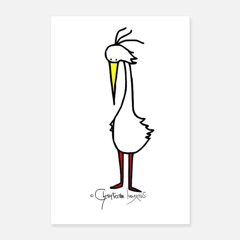 Dachvogel © Chyropterum Innoxius Poster 60x90 cm