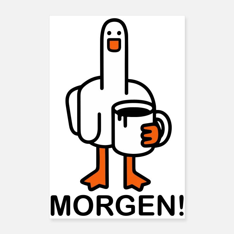 Guten Morgen! Poster 60x90 cm