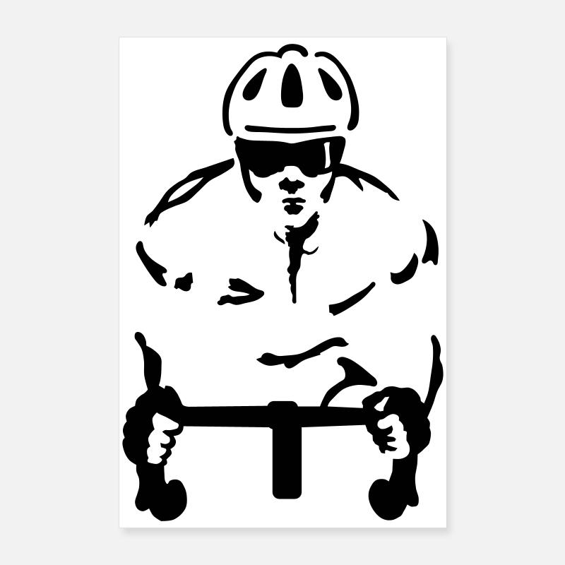 Racer Poster 24" x 35" (60x90 cm)