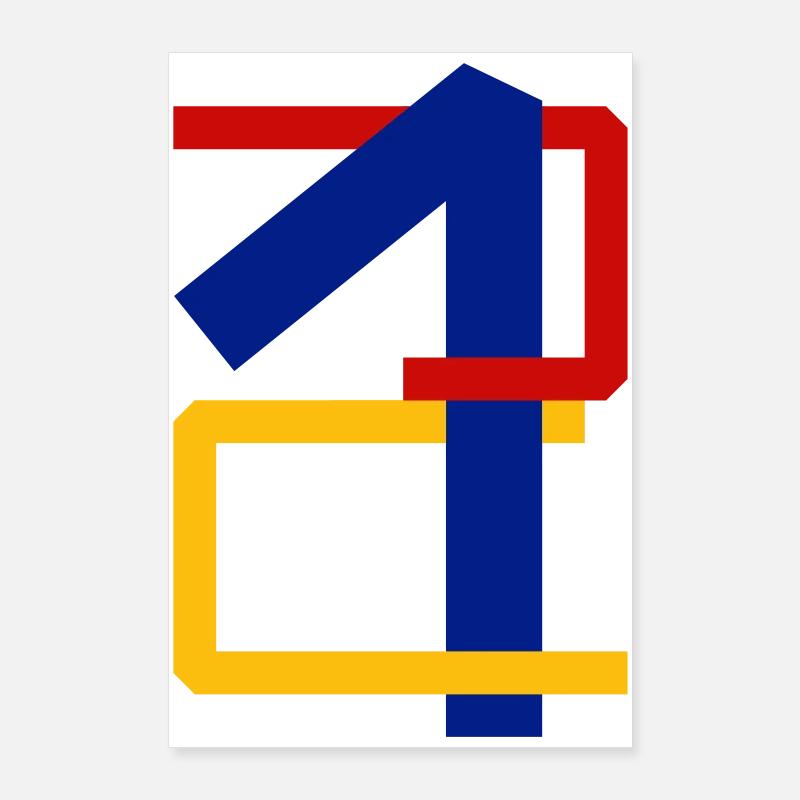Twelve angular Poster 24" x 35" (60x90 cm)