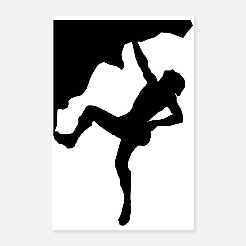 grimpeurs transition Poster 60 x 90 cm