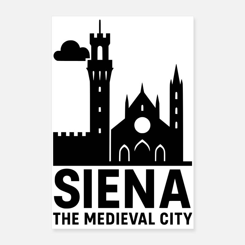 Siena Italia Poster 60x90 cm