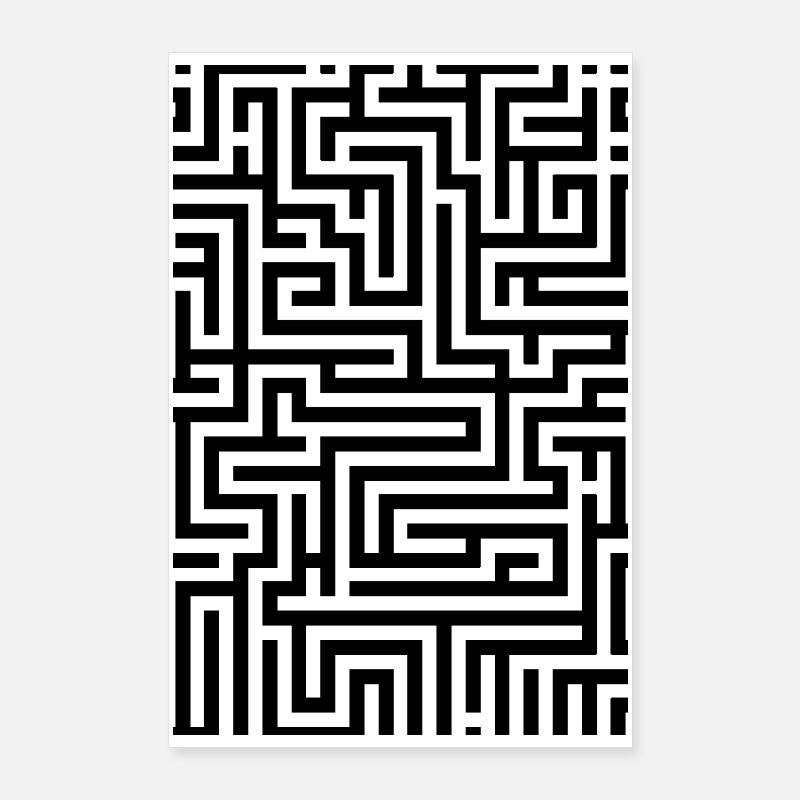 Labyrinth Poster 60x90 cm