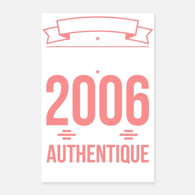 Anniversaire 20 ans - Originale - Janvier 2006 Poster 60 x 90 cm