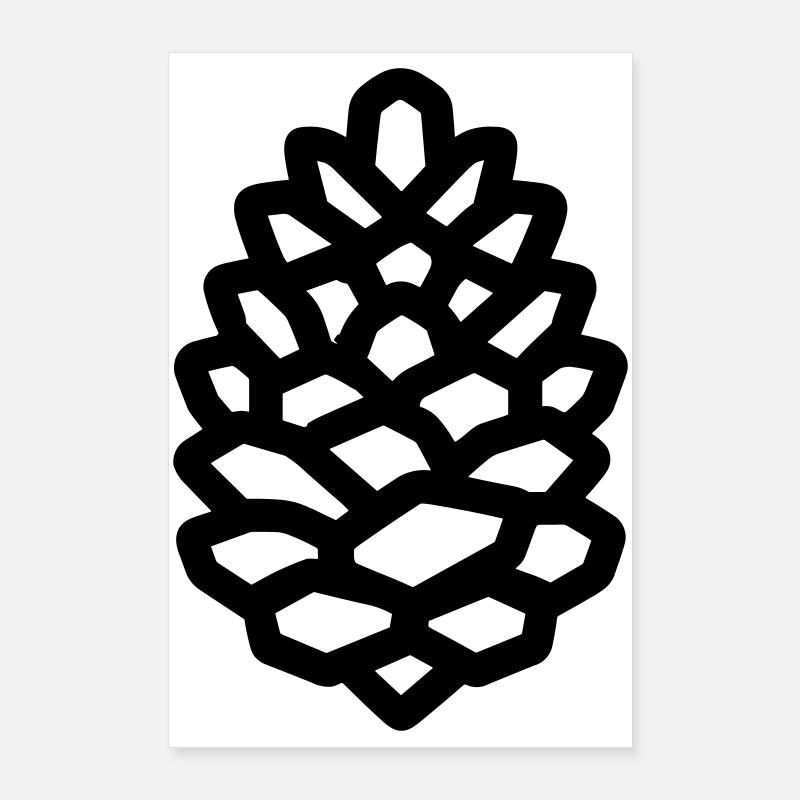 Pine Cone Poster 24" x 35" (60x90 cm)
