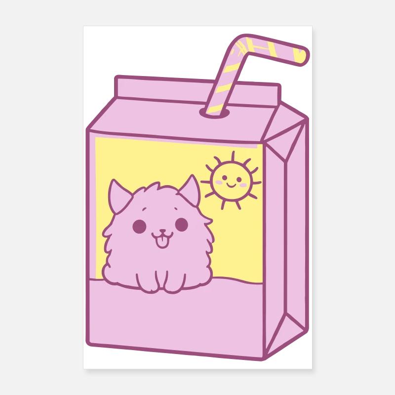 Un design de package mignon Poster 60 x 90 cm