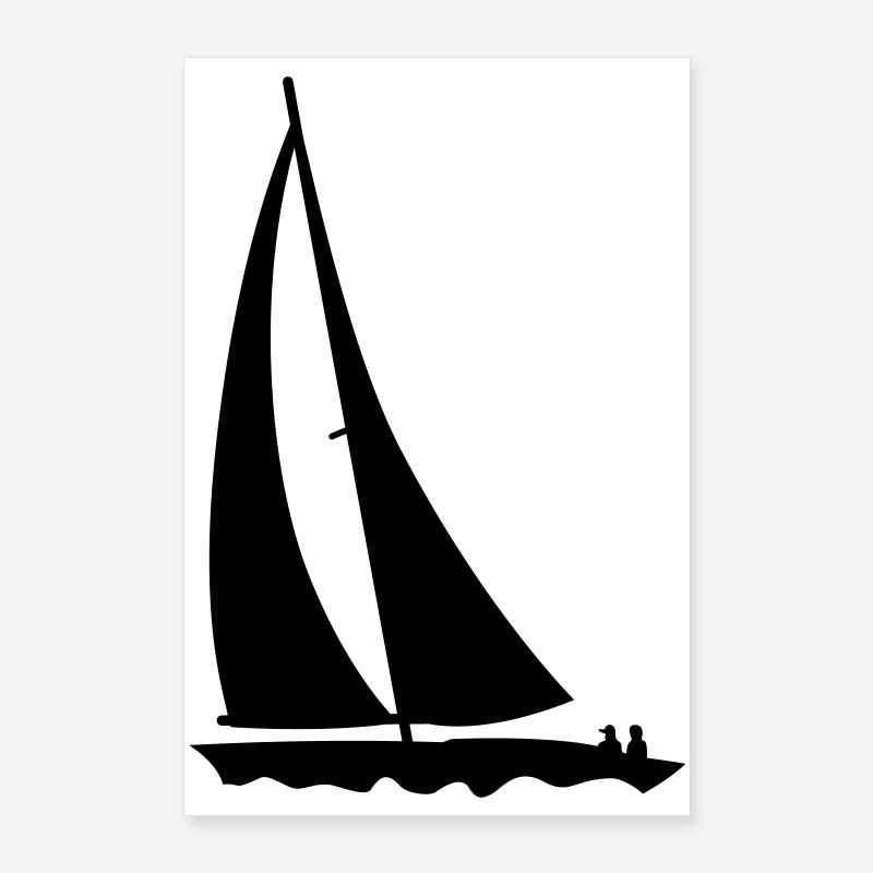 sailing Poster 24" x 35" (60x90 cm)